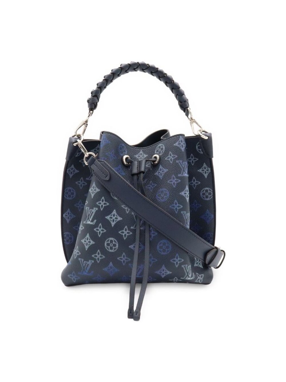 Louis Vuitton Monogram Mahina Mulia Flight Mode Tote 2-Way Shoulder Bag Leather